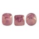 Les perles par Puca® Minos Perlen Rose opal bronze 71020/15496